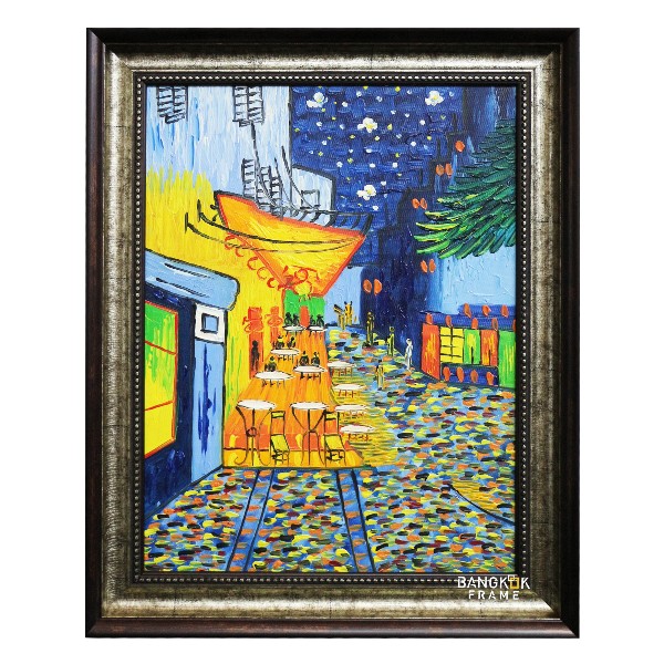 Oil Painting Frame-กรอบรูปภาพสีน้ำมัน-ภาพสีน้ำมัน-Custom Framing-Oil Painting